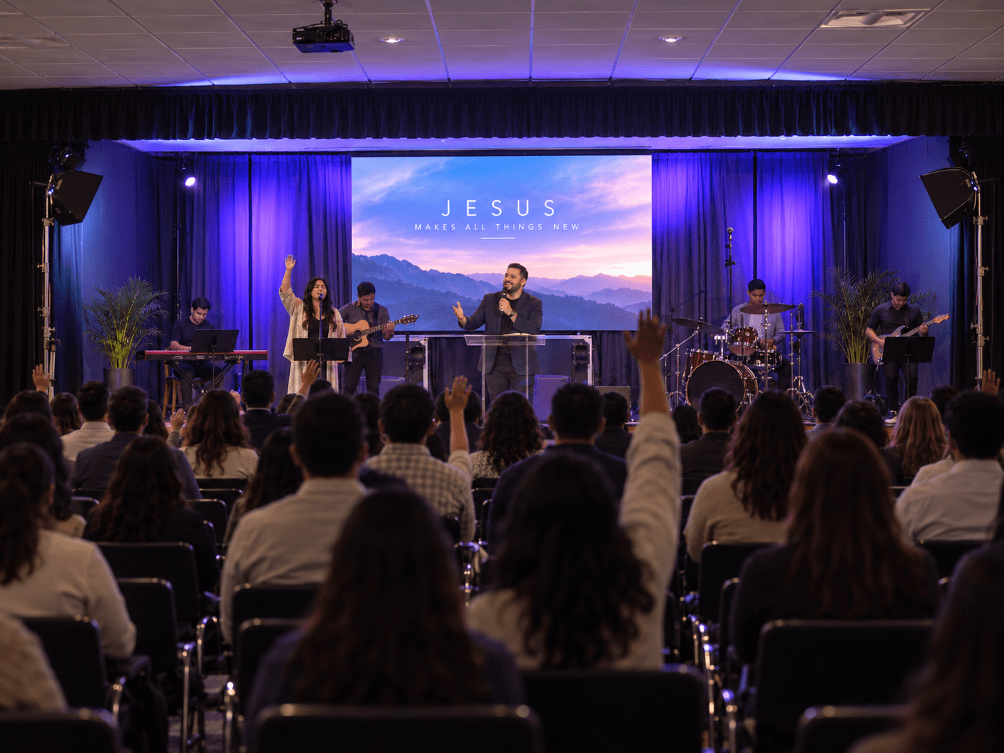 Servicio congregacional en Auditorio CEDEM